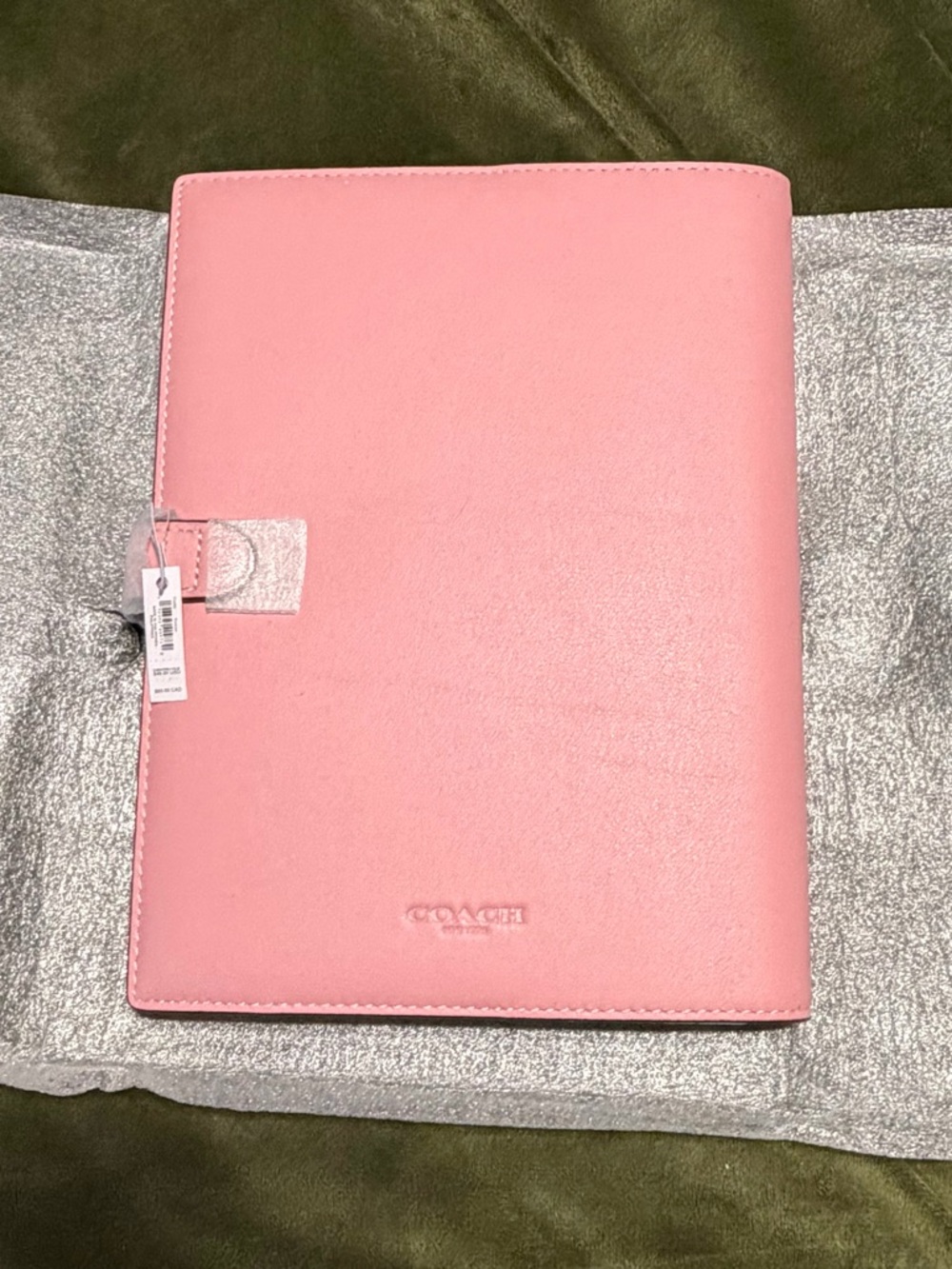 Coach Pink Ice Cream Patch Notebook Cover - Picture 2 of 5